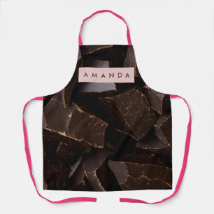 Personalized Rich Chocolate Design Apron