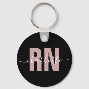 Personalized RN Registered Nurse Graduation Gifts Key Ring