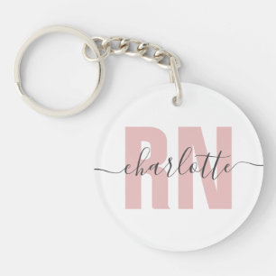 Personalized RN Registered Nurse Graduation Gifts Key Ring