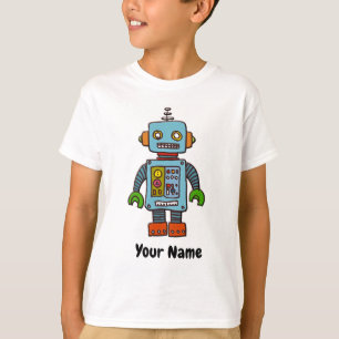 Personalized robot t-shirt