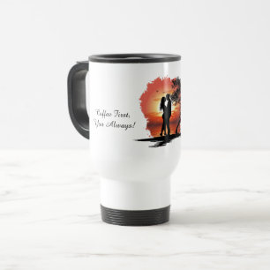 Personalized Romantic Commuter Mug for Couples