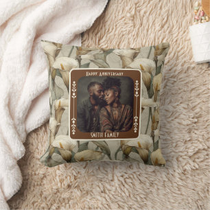 Personalized Romantic Throw Pillow  For In-Laws