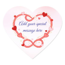 Personalized Romantic Valentine’s Day Sticker