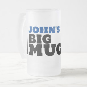 PERSONALIZED RUGGED MAN BIG MUG
