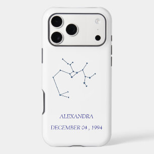 Personalized Sagittarius Constellation iPhone Case