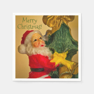 Personalized Santa Christmas Napkin