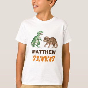 Personalized Saurus T Shirt