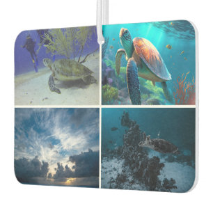 Personalized Scenic Image Rectangle Car Air Freshener