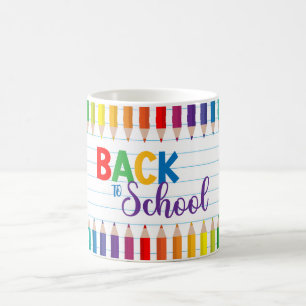 Personalized school teacher coffee mug
