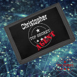 Personalized Secret Agent Trifold Wallet<br><div class="desc">Calling all secret agents! Keep your money and cards incognito with this cool personalised wallet. A great gift for a budding spy.</div>