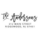 Personalized Self Inking Return Address Stamp