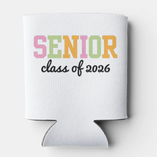 Personalized Senior Can Cooler