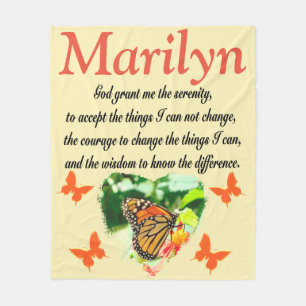 PERSONALIZED SERENITY PRAYER PERSONALIZED BLANKET