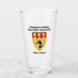 PERSONALIZED Shaker Glass/Tumbler w/PMC SEAL Glass