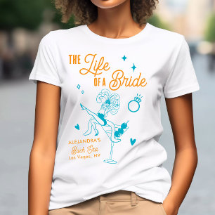 Personalized Showgirl Bach Era Bride Bachelorette  T-Shirt