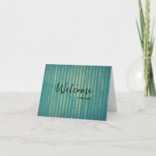 Personalized simple Elegant Welcome to the team Card