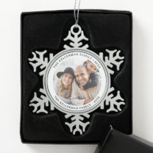 Personalized Simple Family Photo Christmas