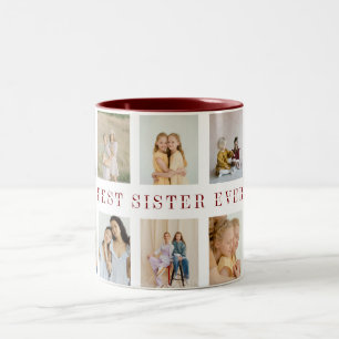 Personalized Sisters Coffee Mug Custom Photos