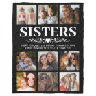 Personalized Sisters Photo Collage