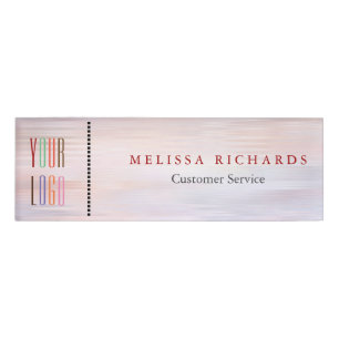 Personalized Small Name Badge