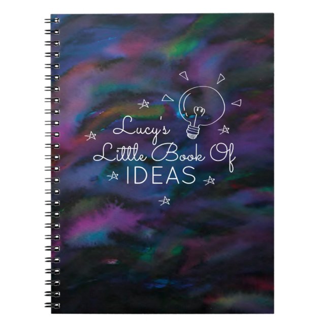 personalized smokey purples little book of ideas (Front)
