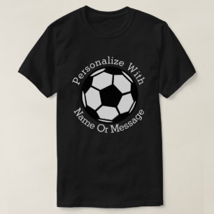 PERSONALIZED Soccer Ball T-Shirt