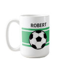 Personalized Soccer Coffee Mugs
