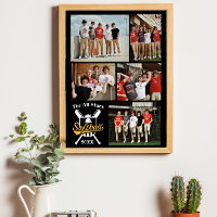 Personalized Softball Photo Collage Name Team #