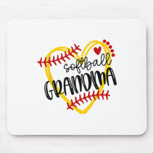Personalized Softll Heart Tee Cute Grandma Women S Mouse Mat