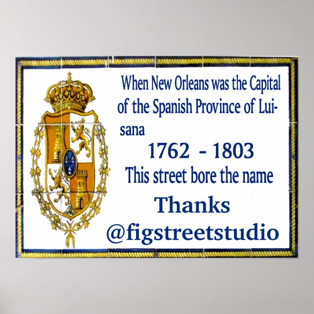 Personalized Spanish Mural Poster (Front)