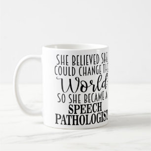 Personalized Speech Pathologist Gift Mug