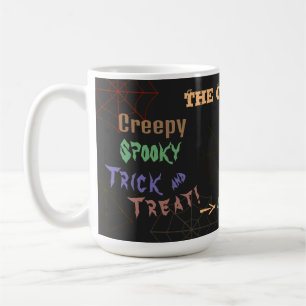 Personalized Spooky Halloween Magically Potions Coffee Mug