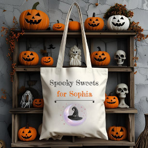 Personalized Spooky Sweets for Kids – Halloween  Tote Bag