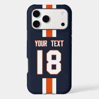 Personalized Sports Jersey iPhone 17 Pro Max Case