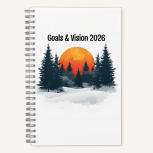 Personalized Success Mindset Notebook 2026 Goals