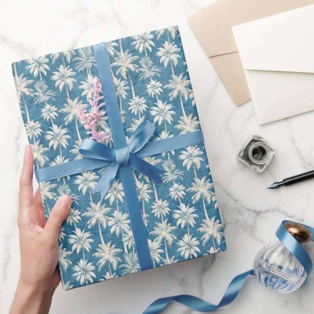 Personalized Summer on the Beach Wrapping Paper (Gifting)