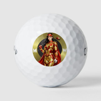Personalized Superhero Callaway Warbird Golf Balls