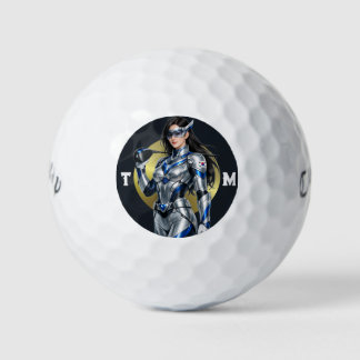 Personalized Superhero Callaway Warbird Golf Balls