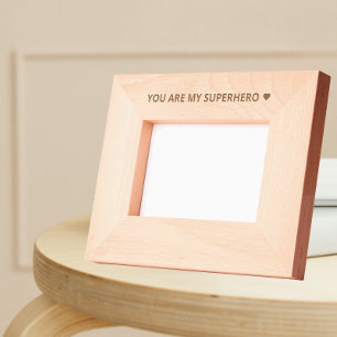 Personalized Superhero frame  – Father’s day gift