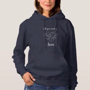 Personalized Sweat-Shirt - Valentine's Day Hoodie
