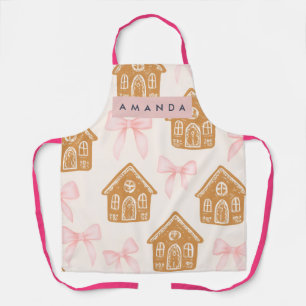 Personalized Sweet Gingerbread House Apron
