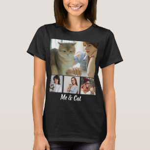 Personalized T-shirt Me & Cat Lover