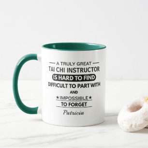 Personalized Tai Chi Instructor Mug