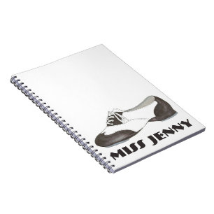 Personalized Tap Dance Teacher Shoe Dancer Gift Notebook