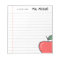 Personalized Teacher Notepad