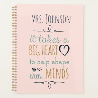 Personalized Teacher Quote Planner