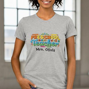 Personalized Teacher Shirt, Custom Teacher Shirt