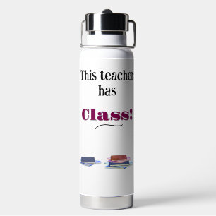 Personalized Teacher's Appreciation Water Bottle