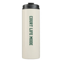 Personalized Tennis Travel Mug – Court Life Mode