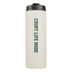 Personalized Tennis Travel Mug – Court Life Mode